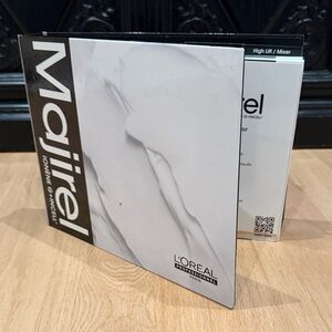 L'Oreal Majirel Hair Color Guide Swatch Book 2024 - Black and White